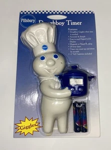 ๐ 2005 PILLSBURY DOUGHBOY "GIGGLE" TIMER STAND BACKING VIDEO - Picture 1 of 4