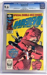 Daredevil #181 (1982, Marvel) Edad de Bronce CGC 9.6 - Páginas blancas Muerte de Elektra - Imagen 1 de 2