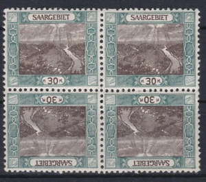 Sarre 1921 barridos de Michel n.o 55 nuevo ** Selección  - Imagen 1 de 12