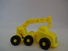 Baufahrzeug Miniaturen / Gelber Autokran