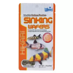 Hikari Tropical Sinking Wafers Bottom Feeder Food Catfish loaches 110g 50g 25g - Picture 1 of 7