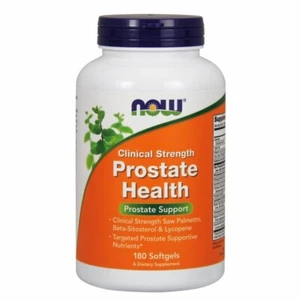 Prostate Health Clinical Strength  180 Softgels By Now Foods - Picture 1 of 1
