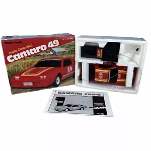 Vtg Radio Shack Chevy Camaro Z-28 RC Car 60-3095 Remote Control 49 Hong Kong - Picture 1 of 24