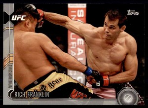 2015 UFC Chronicles Silver #21 Rich Franklin NM-MT 