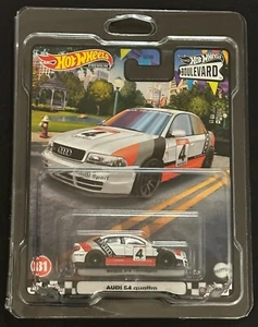 2023 Hot Wheels Premium Boulevard #81 Audi S4 Quattro, Free Shipping & Protector - Picture 1 of 6