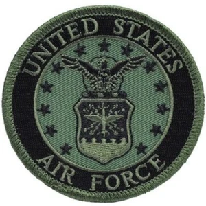 MILITARY PATCH - USAF EMBLEM (SUBDUED) (3-1/16") - PM0899 - Bild 1 von 1