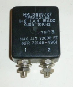 Festinduktivität Drossel 1 µH 15 Amp. DC  - Picture 1 of 1