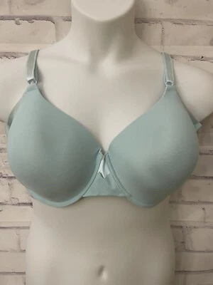 Sujetador Olga GB0561A Talla 42D Sin Efectos Secundarios Contorno Con Aros Azul Forrado Defecto Foto 1 de 4