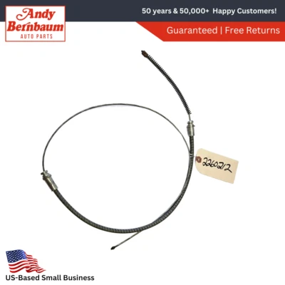 Dodge Plymouth 1962 carrocería B cable de freno de emergencia de estacionamiento trasero 2260212 nuevo en stock Foto 1 de 4