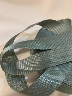 FORD HOLDEN VALIANT VOLKSWAGON SAGE GREEN SEATBELT WEBBING AUSTRALIAN MADE - image 1 of 2
