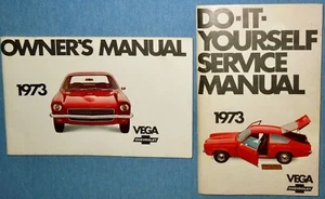 Antiguo Chevrolet Vega 1973 manual del propietario y manual de servicio... ejemplos limpios - Imagen 1 de 8