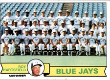 1979  O-Pee-Chee #262 Toronto Blue Jays Roy Hartsfield MGR marked checklist