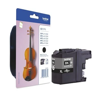 Genuine Brother LC127XL Black Ink Cartridge - No Box LC127XL Black - Image 1 of 2