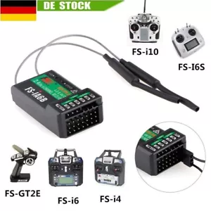 Flysky FS-iA6B 6CH 2,4G Empfänger PPM Ausgabe für RC Flugzeug Hubschrauber NEU - Bild 1 von 12