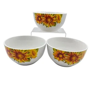 Royal Norfolk Sunflower Coupe bowl cereal soup floral summer lake beach house - Bild 1 von 6