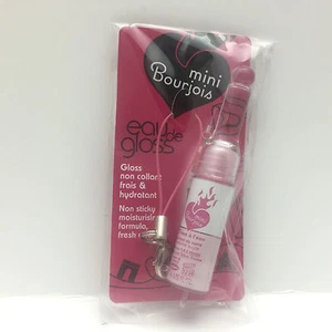 BOURJOIS MINI KEY CHAIN  NON STICKY MOISTURIZING FORMULA #13 Soft Pink Shimmer - Picture 1 of 3