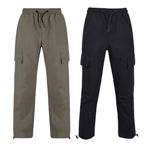 A2Z 4 Kids Boys Active Cargo Trousers Elasticated Waist Slim Fit Joggers Pants - Picture 1 of 11