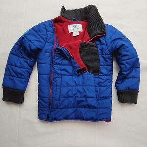Buckle Me Baby “Toasty” Car Seat Coat Size 5 Blue