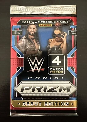 2022 Panini Prizm WWE Debut Edition Single Pack from Blaster Box (Brand New) - Image 1 of 4