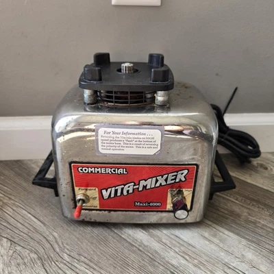 Vitamix Commercial Vita-Mixer Blend Maxi-4000 motor base solamente Foto 1 de 4