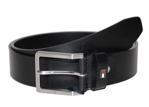 Tommy Hilfiger Oliver Belt 3,5 cinturón de cuero cinturón - Imagen 1 de 2