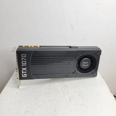 NVIDIA GeForce GTX 1070 - Tested and Functional - 288-1N445-101A8 - Image 1 of 4