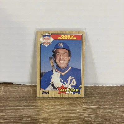 1987 Topps - All Star #602 Gary Carter - Image 1 of 3