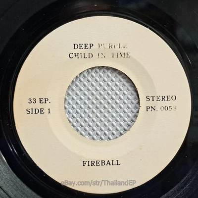 DEEP PURPLE /CHILD IN TIME /RARE EARTH / THAILAND EP 45 THAI - Image 1 of 4