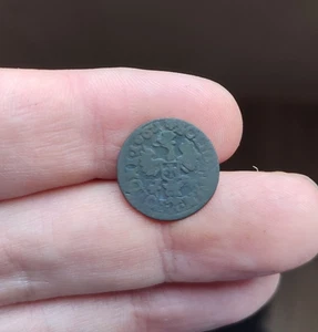 Moneda de cobre Solidus 1661 enero II Casimir Vasa rey de Polonia (1648-1668) 4b4 - Imagen 1 de 4