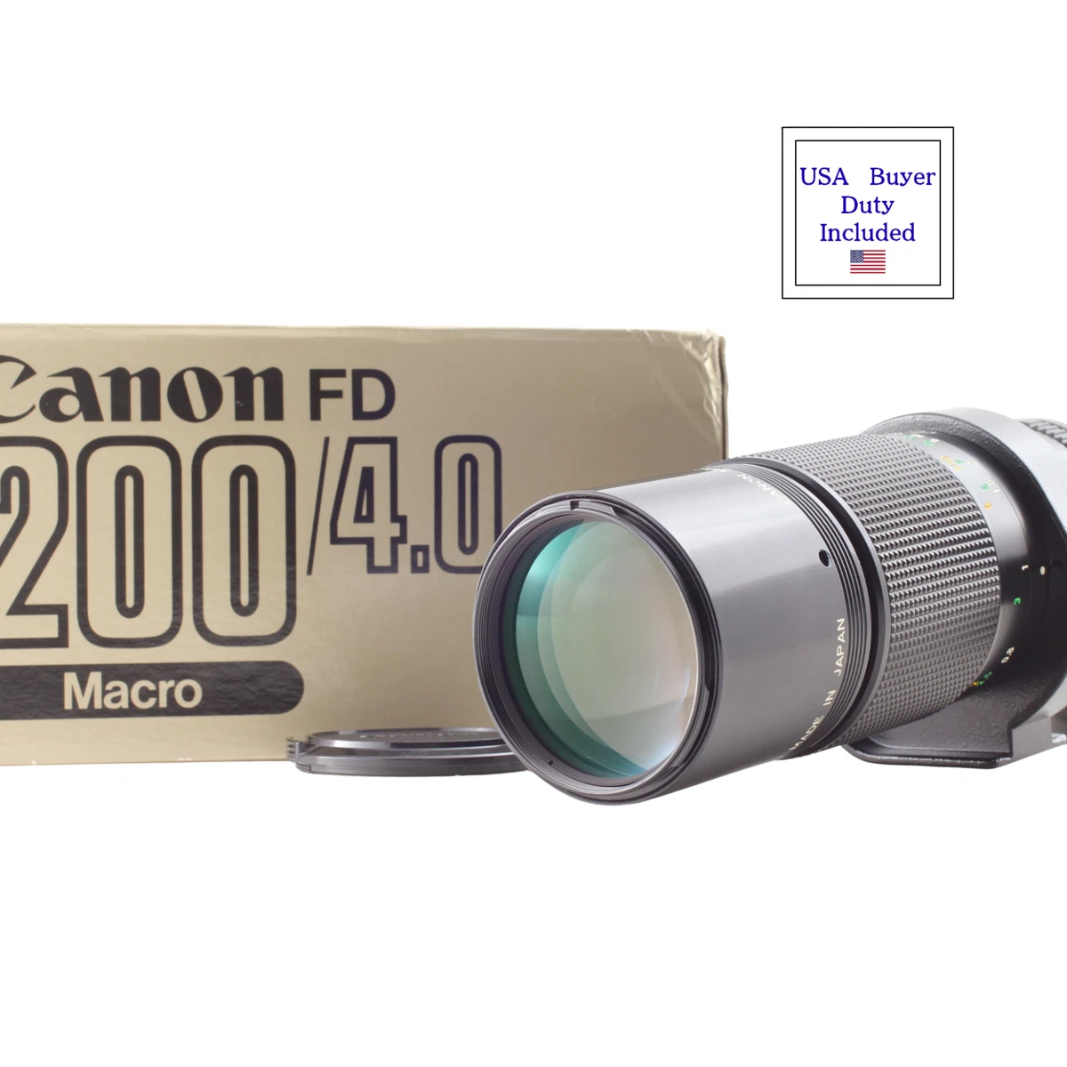 Canon FD 200mm Focal f/4 Camera Lenses for sale | eBay