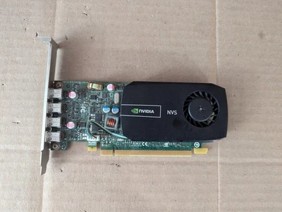 NVIDIA QUADRO NVS 510 2GB PCI-E 4X MINI DPORT FULL HEIGHT GRAPHICS CARD 0G5Y6D - Image 1 of 4