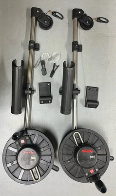 Scotty Downrigger (s) Manual 1085 Con Soportes Foto 1 de 4