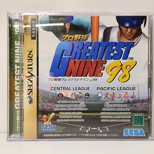Pro Yakyuu Greatest Nine '98 Summer Action Sega Saturn Japan +obi reg US Seller - Picture 1 of 6