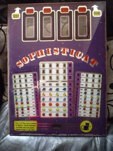 FRONTSCHEIBE  GELDSPIELAUTOMAT    " SOPHISTICAT " - Bild 1 von 8