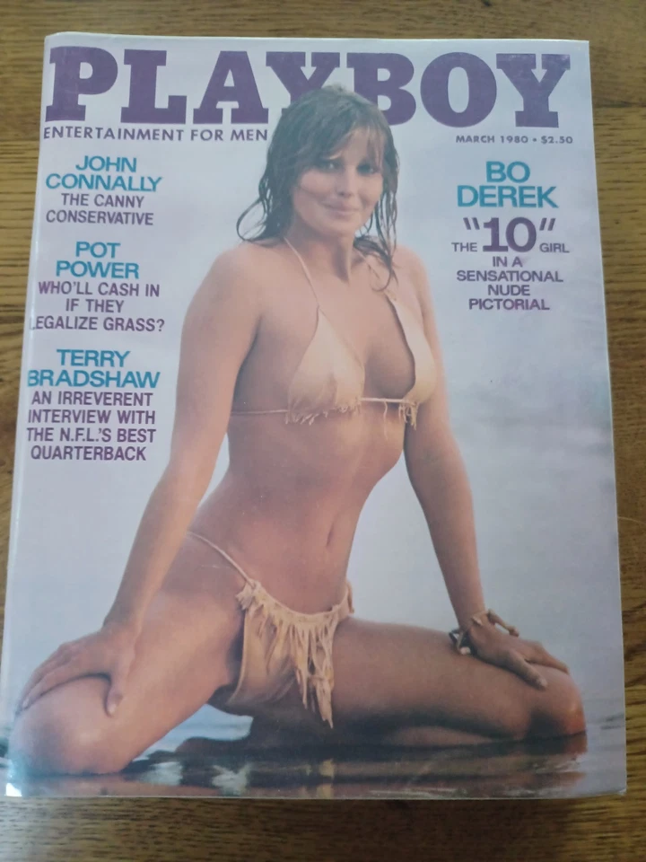 The 2nd Most Valuable Playboy Magazine! Bo Derek March 1980 MINT! Firm. - Image 1 of 1