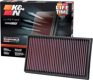 Filtre à air à moteur k&n 33-3005: filtre de remplacement haute performance, lav - Photo 1/1