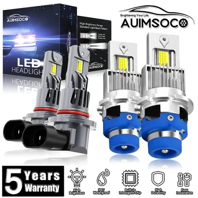 Faros LED para Lexus LX570 2013-2015 haz alto/bajo + luz antiniebla 72000LM blanco Foto 1 de 4