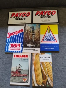 7 Vintage Samen Pocket Notizbücher Trojan Pioneer Blaney. Sokota Payco - Bild 1 von 8
