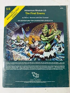 Dungeons & Dragons Player's Handbook Advanced D&D U3 The Final Enemy 1983 - Bild 1 von 2