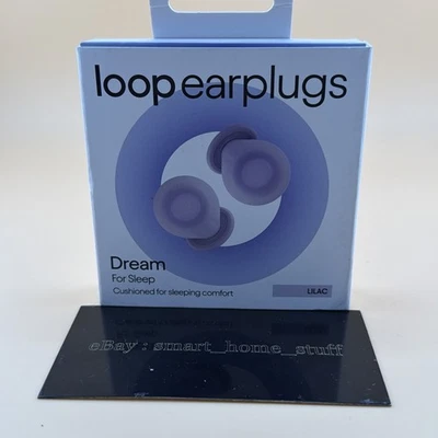 Loop Dream 耳塞适用于深度睡眠、午睡和打鼾 - 紫丁香 — 第 1/2 张图片
