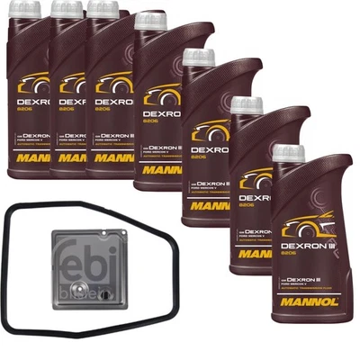 7 L MANNOL Dexron III FEBI Getriebeölfilter für Land Rover Discovery I 2.5 TDi - Imagen 1 de 4