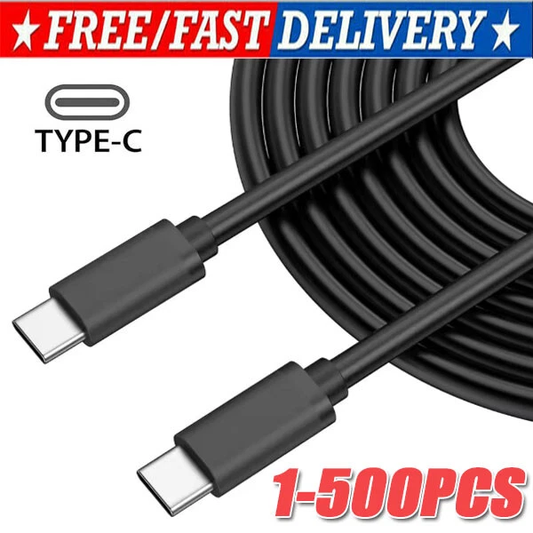USB-C to USB C Type-C Fast Charging Data SYNC Charger Cable Cord 3/6/10FT lot - Image 1 of 4