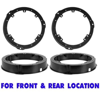 Soportes de altavoz delanteros y traseros Metra 82-3307 (cantidad 4) de 6,5" para Chevy Equinox 2005-2017 Foto 1 de 2