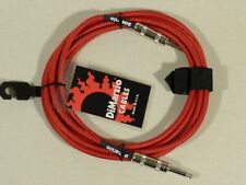 Câble d'instrument de qualité basse Dimarzio RED 3 m 10 pieds fabriqué aux États-Unis for sale