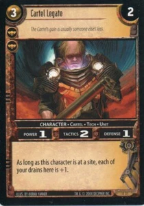 Wars CCG - Incursion - Cartel Legate #115 Rare - Picture 1 of 1