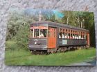 Connecticut Electric Railway Museum Postcard Featuring 1922 New Orleans Trolley 