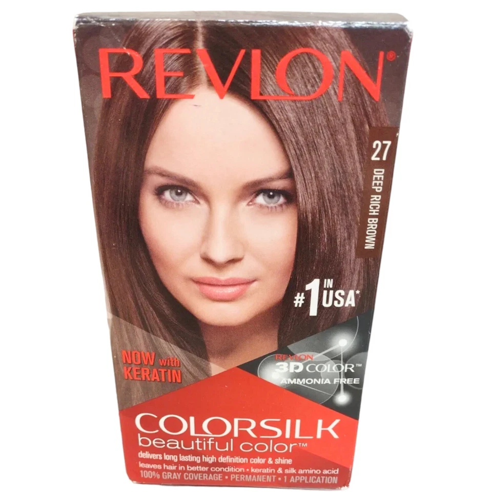 Revlon Colorsilk Deep Rich Brown 27 3d Color Ammonia-