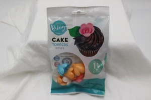 GERRITS BAKERY CAKE TOPPERS EDIBLE ROSES C1546 - Picture 1 of 6