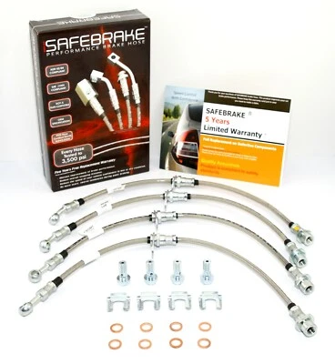 Honda Civic EG6/9 VTEC 1991-1995 brake upgrade - SAFEBRAKE Performance Hoses - Image 1 of 4