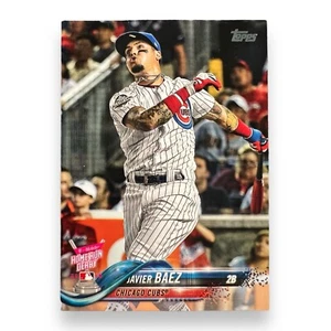 Javier Baez 2018 Topps Update #US37 Home Run Derby Chicago Cubs Card Baseball - Picture 1 of 2